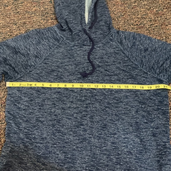 Blue Sweatshirt with Hood - Picture 5 of 7